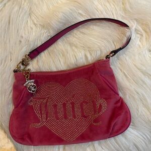 Juicy Couture Pink Heart shoulder bag